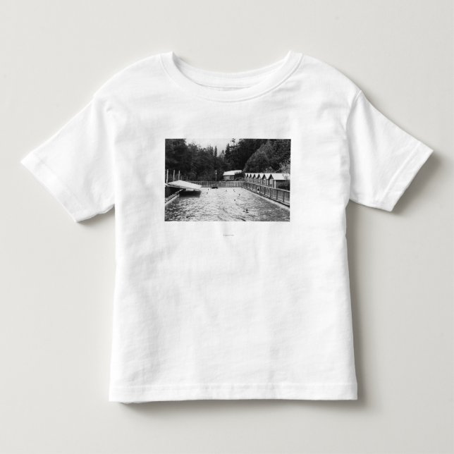 Sol Duc Hot Springs, WA Swimming Pool Photograph Toddler T-shirt (Front)