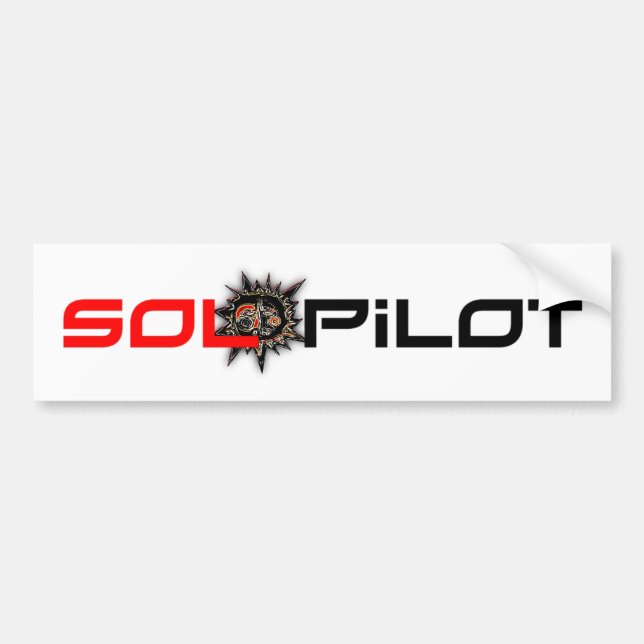 Sol Pilot Bumper Sticker (Front)