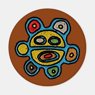 Sol Taino Colorful Coaster Set