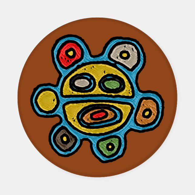 Sol Taino Colorful Coaster Set (Single)