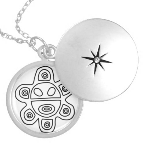 Sol Taino Silver Plated Necklace