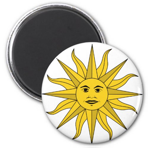 sol Uruguay Magnet
