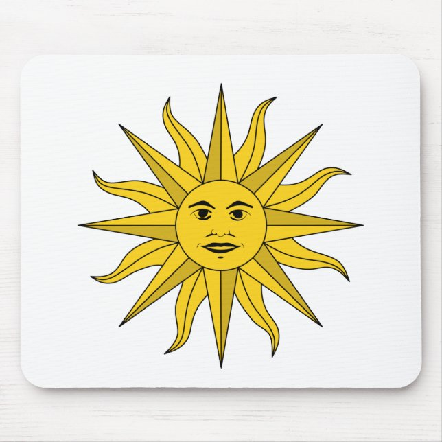 sol Uruguay Mouse Pad (Front)