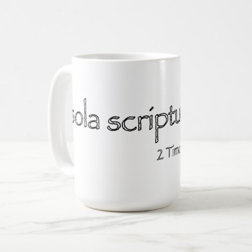 Sola Scriptura mug