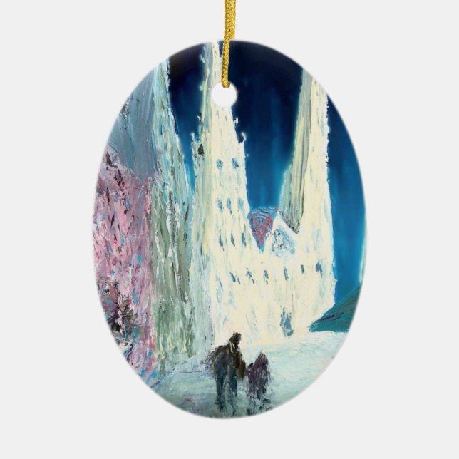 Solace Ceramic Ornament (Front)