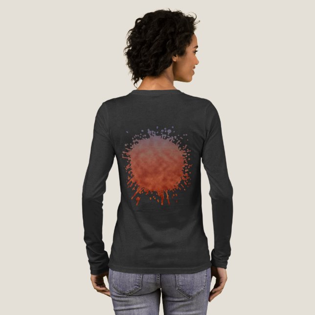Solace in the Burn Tri-Blend Shirt (Full Back)