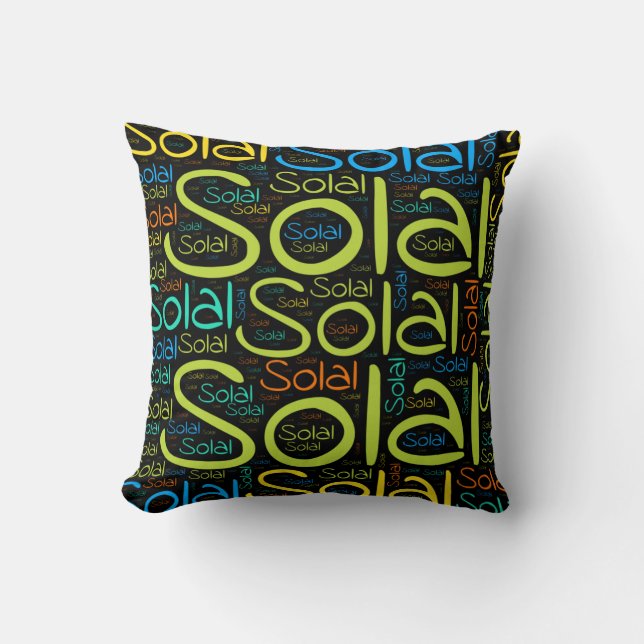 Solal Throw Pillow (Front)