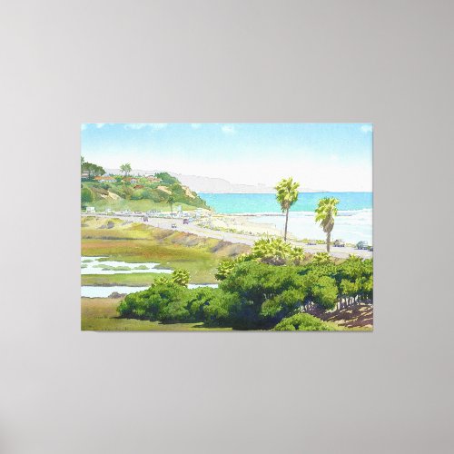 Solana Beach California Canvas Print