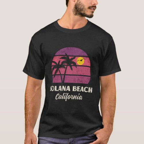 Solana Beach California Sun Vacation Summer T_Shirt
