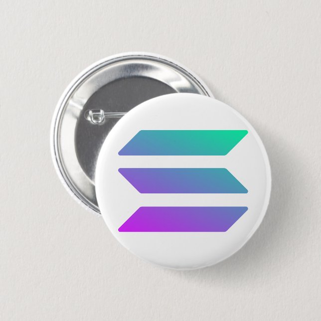 Solana Button (Front & Back)