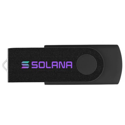 Solana Full Logo  USB Flash Drive