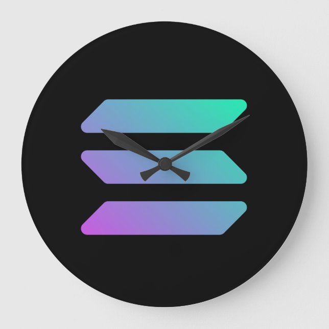 Solana Large Clock (Front)