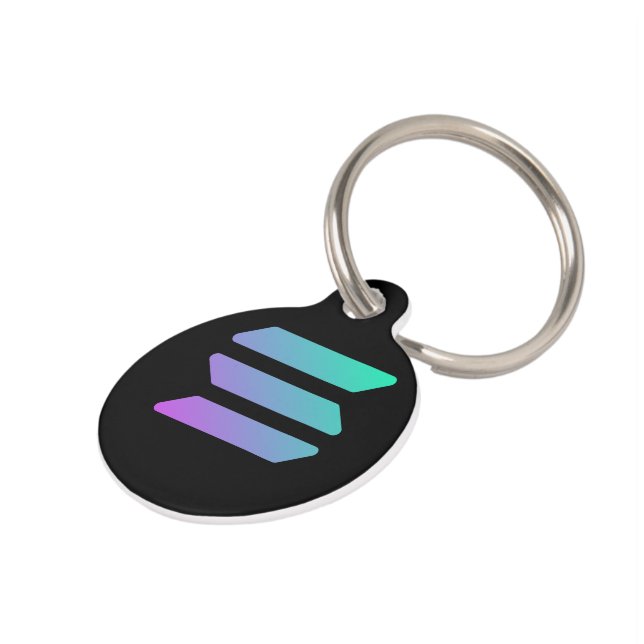 Solana Pet ID Tag (Side)