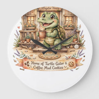 Solange Alligator House Decor Wall Clock