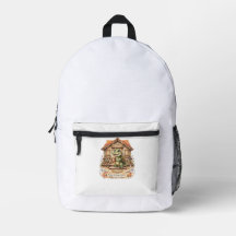 Solange Cozy Alligator House Backpack