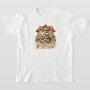 Solange Cozy Alligator House Youth Medium T-Shirt