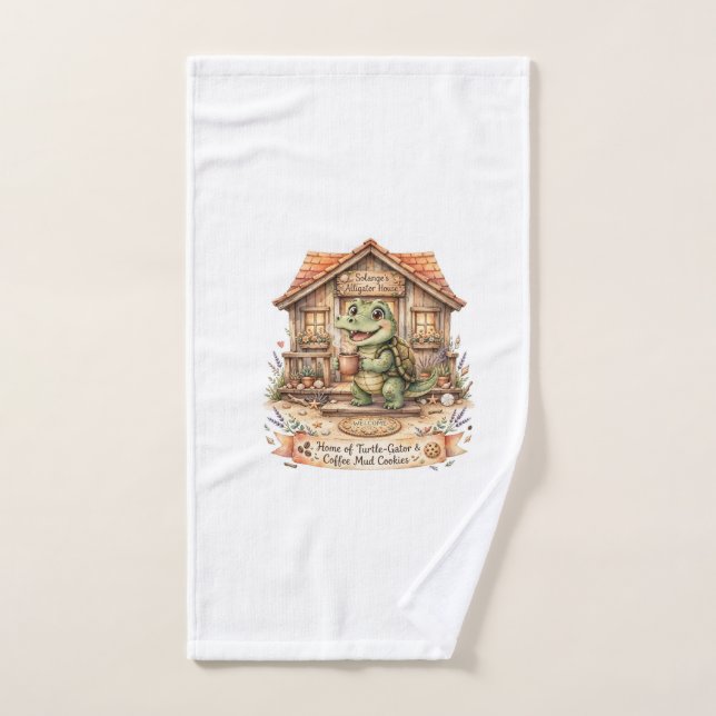 Solange Tea Time Teapot Hand Towel (Hand Towel)