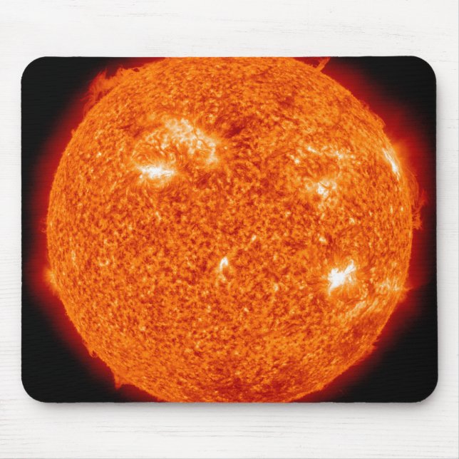 Solar activity on the Sun 3 Mouse Pad (Front)