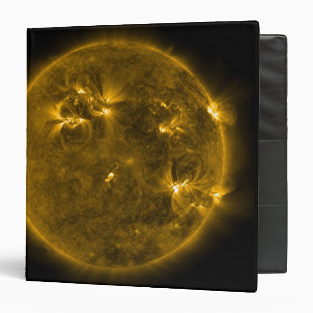 Solar activity on the Sun 4 Binder (Front/Inside)