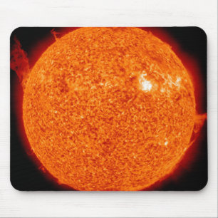 Solar activity on the Sun Mouse Pad
