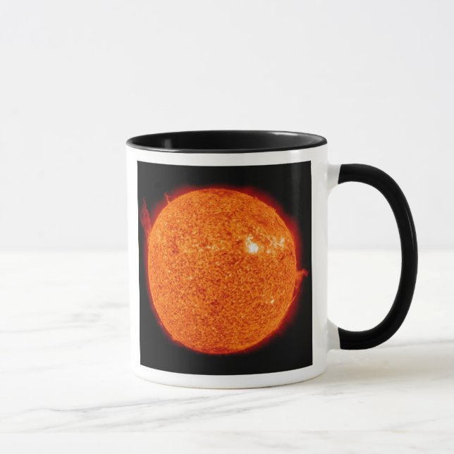 Solar activity on the Sun Mug (Right)