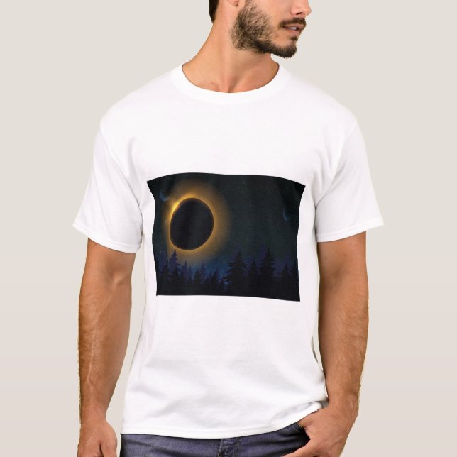  Solar and Lunar Eclipse   T-Shirt (Front)