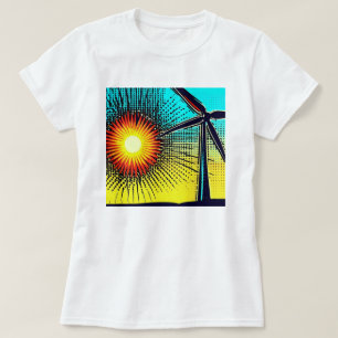 Solar and Wind Energy T-Shirt