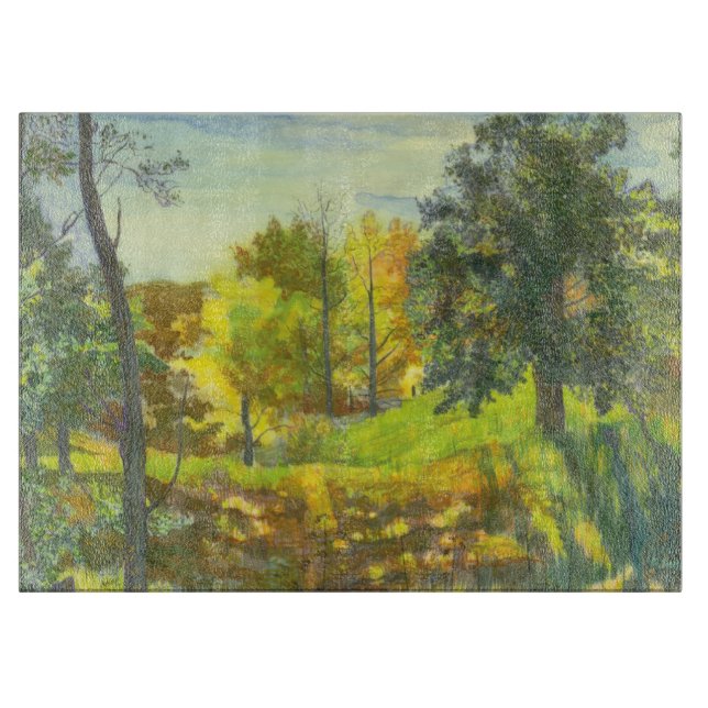 Solar autumn cutting board (Front)