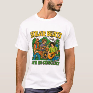 Solar Beats Tumbler – Bootleg Style IP-Free Retro T-Shirt