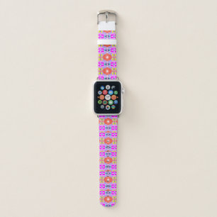 Solar Bloom Kaleidoscope Apple Watch Band