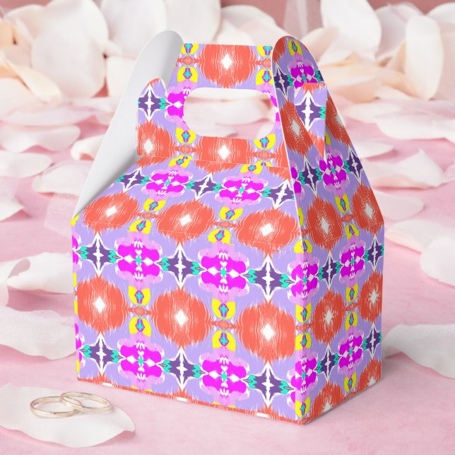 Solar Bloom Kaleidoscope Favor Boxes (Wedding)