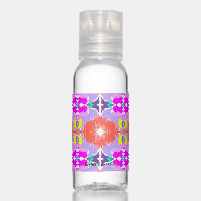 Solar Bloom Kaleidoscope Hand Sanitizer (Front)