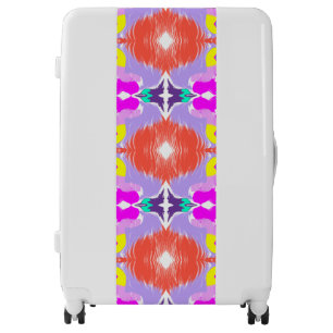 Solar Bloom Kaleidoscope Luggage