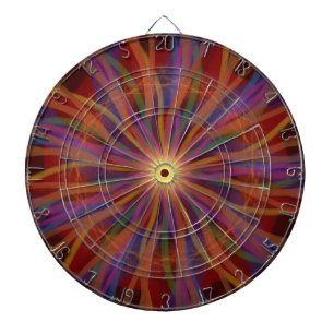 Solar Bloom – The Dance of Light and Color. Dart Board