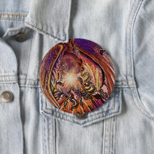 Solar Burst Hawk Button