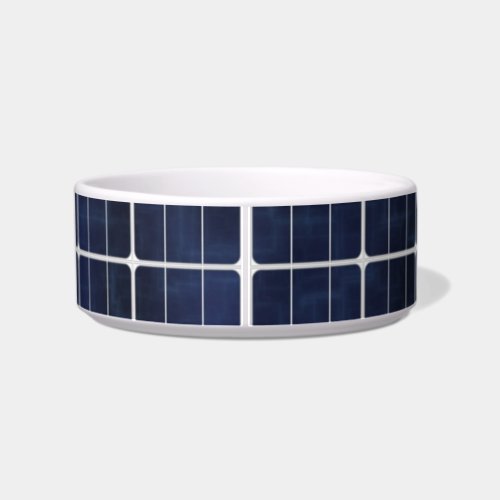 Solar Cell Medium Size Pet Bowl