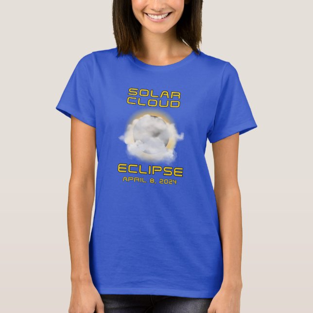 Solar Cloud Eclipse Not So Funny Shirt (Front)