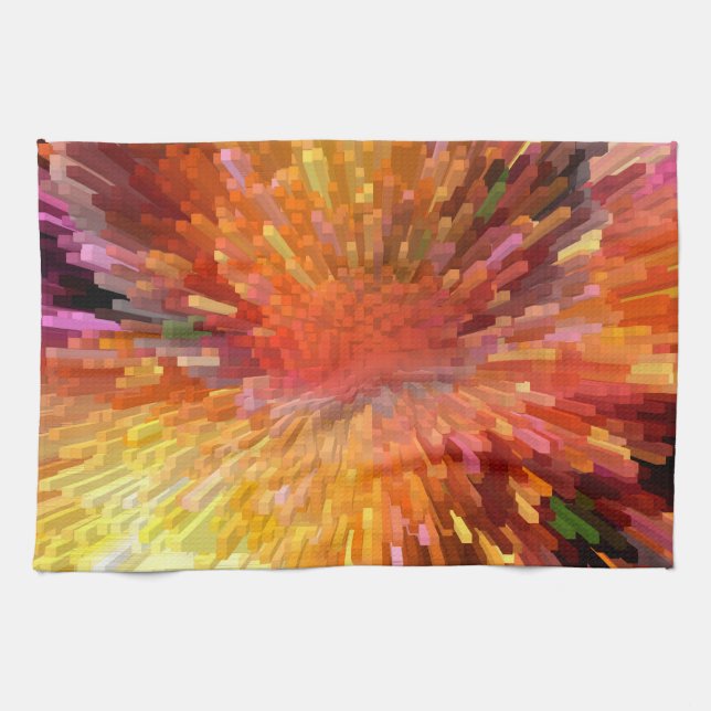 Solar Cube Blast Towel (Horizontal)
