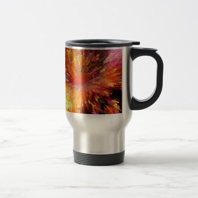 Solar Cube Blast Travel Mug (Right)