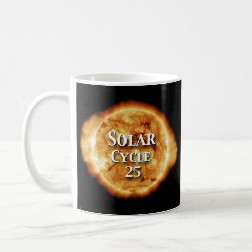 Solar Cycle 25 Active Sun Coffee Mug