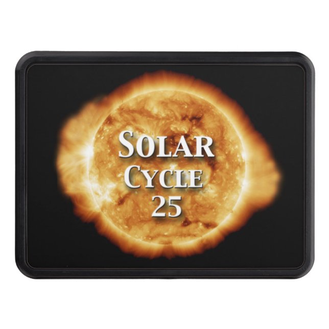 Solar Cycle 25 Active Sun Hitch Cover (Front)