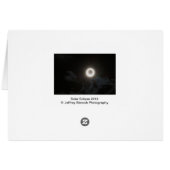 Solar Eclipse 2012 Cards (Back Horizontal)