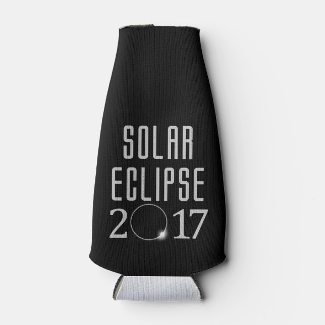 Solar Eclipse 2017 Can Cozy Bottle Cooler (Front)