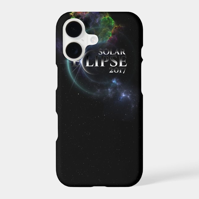 Solar Eclipse 2017 Iphone Case (Back)