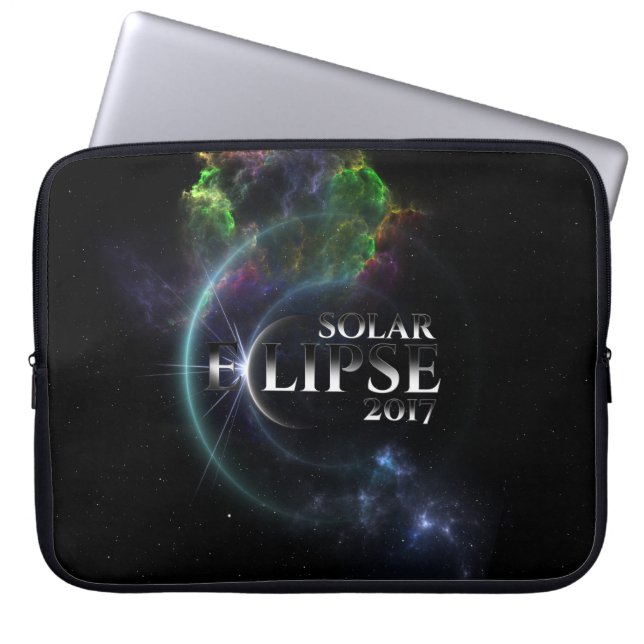 Solar Eclipse 2017 Laptop Sleeve (Front)