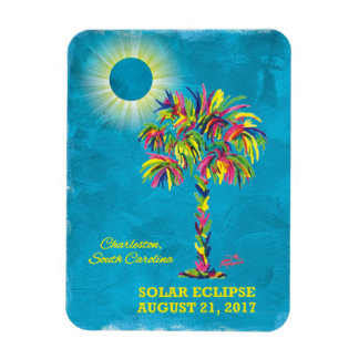Solar Eclipse 2017 Magnet
