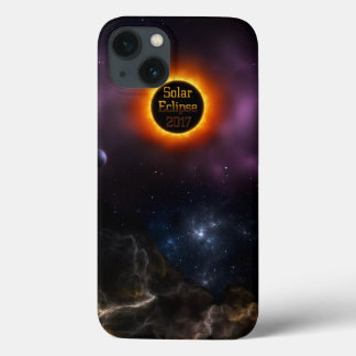 Solar Eclipse 2017 Nebula Bloom iPhone 13 Case