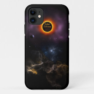 Solar Eclipse 2017 Nebula Bloom iPhone 11 Case