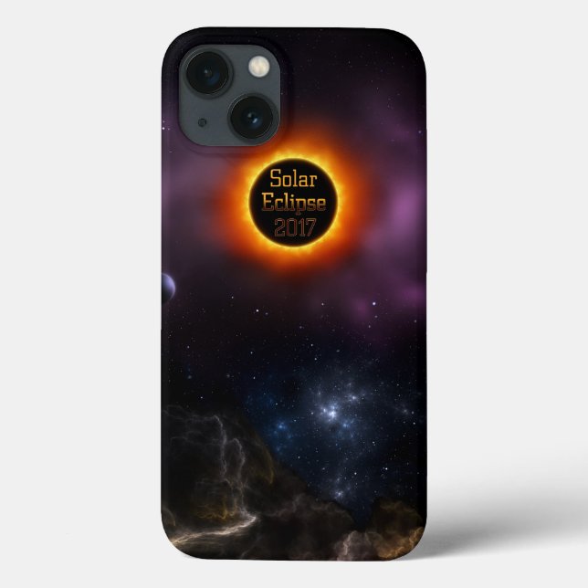Solar Eclipse 2017 Nebula Bloom Case-Mate iPhone Case (Back)