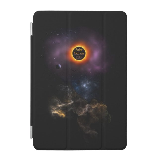 Solar Eclipse 2017 Nebula Bloom iPad Mini Cover (Front)